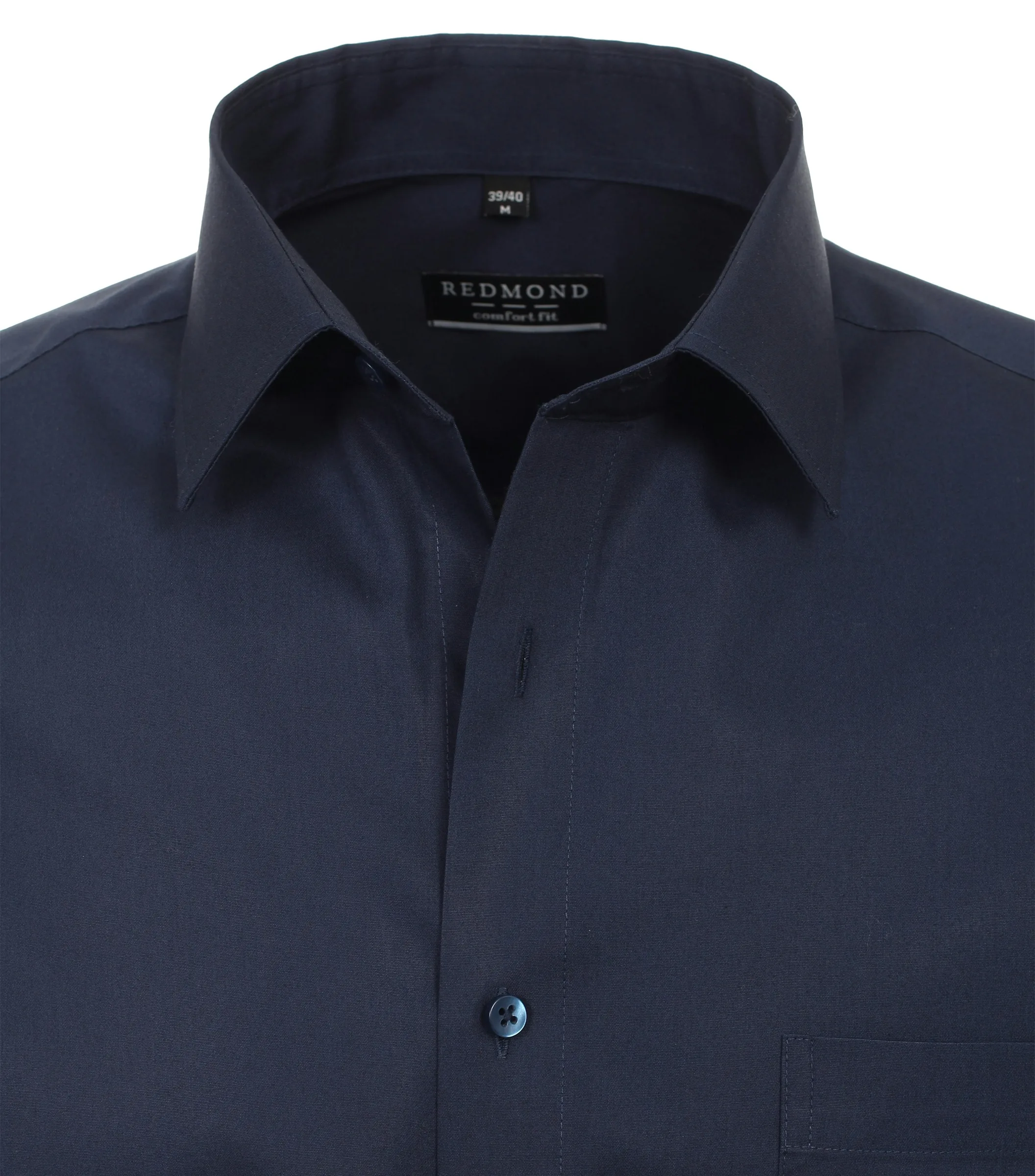 REDMOND Businesshemd in Blau - 100 % Baumwolle - Ansicht 3