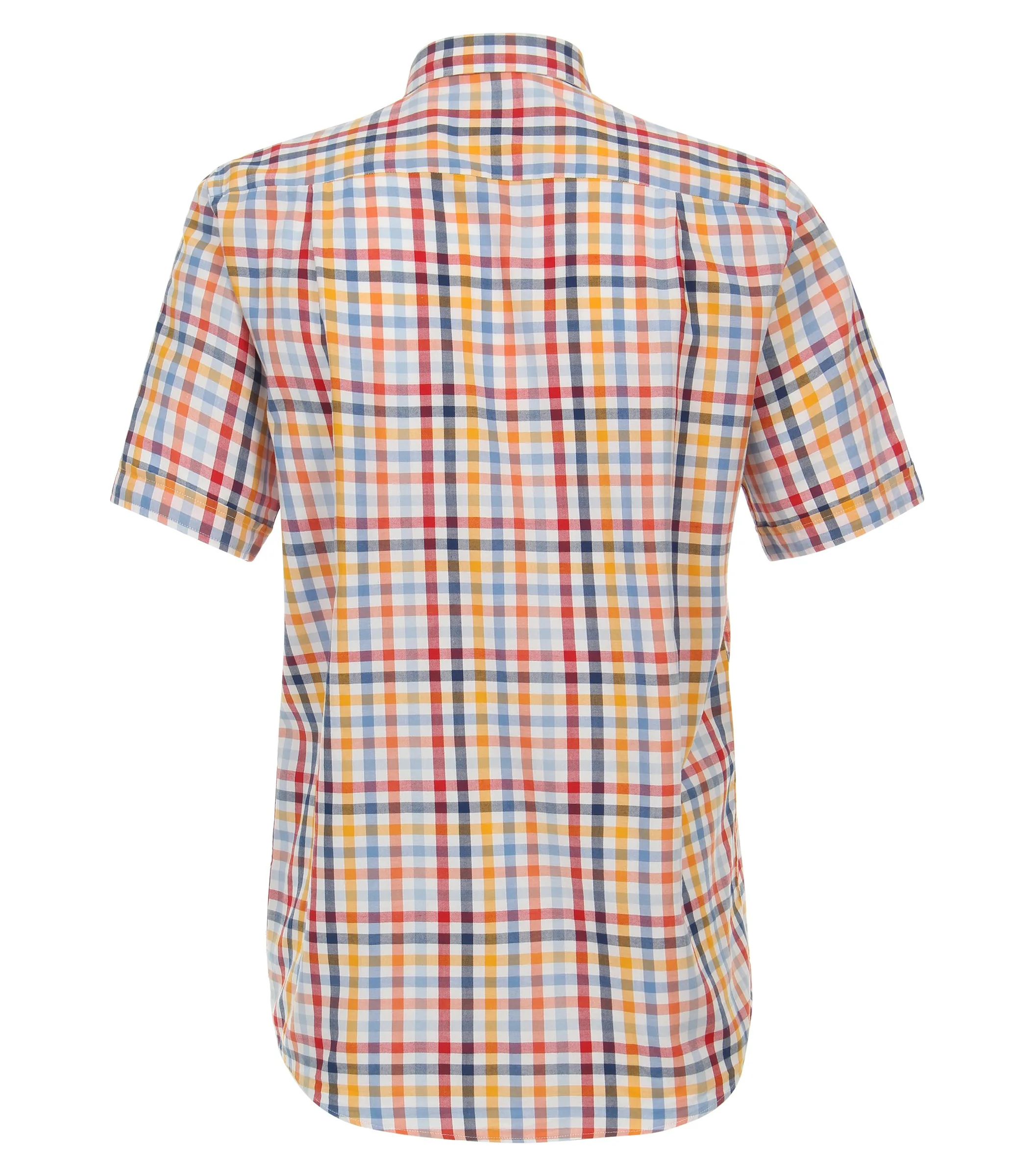 REDMOND Freizeithemd Kurzarm in Rot - 100 % Baumwolle - Ansicht 2