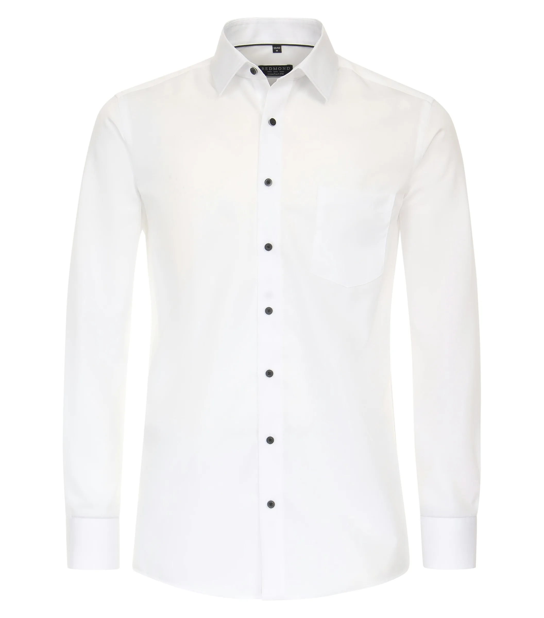 REDMOND Businesshemd in Weiss - 100 % Baumwolle - Ansicht 1