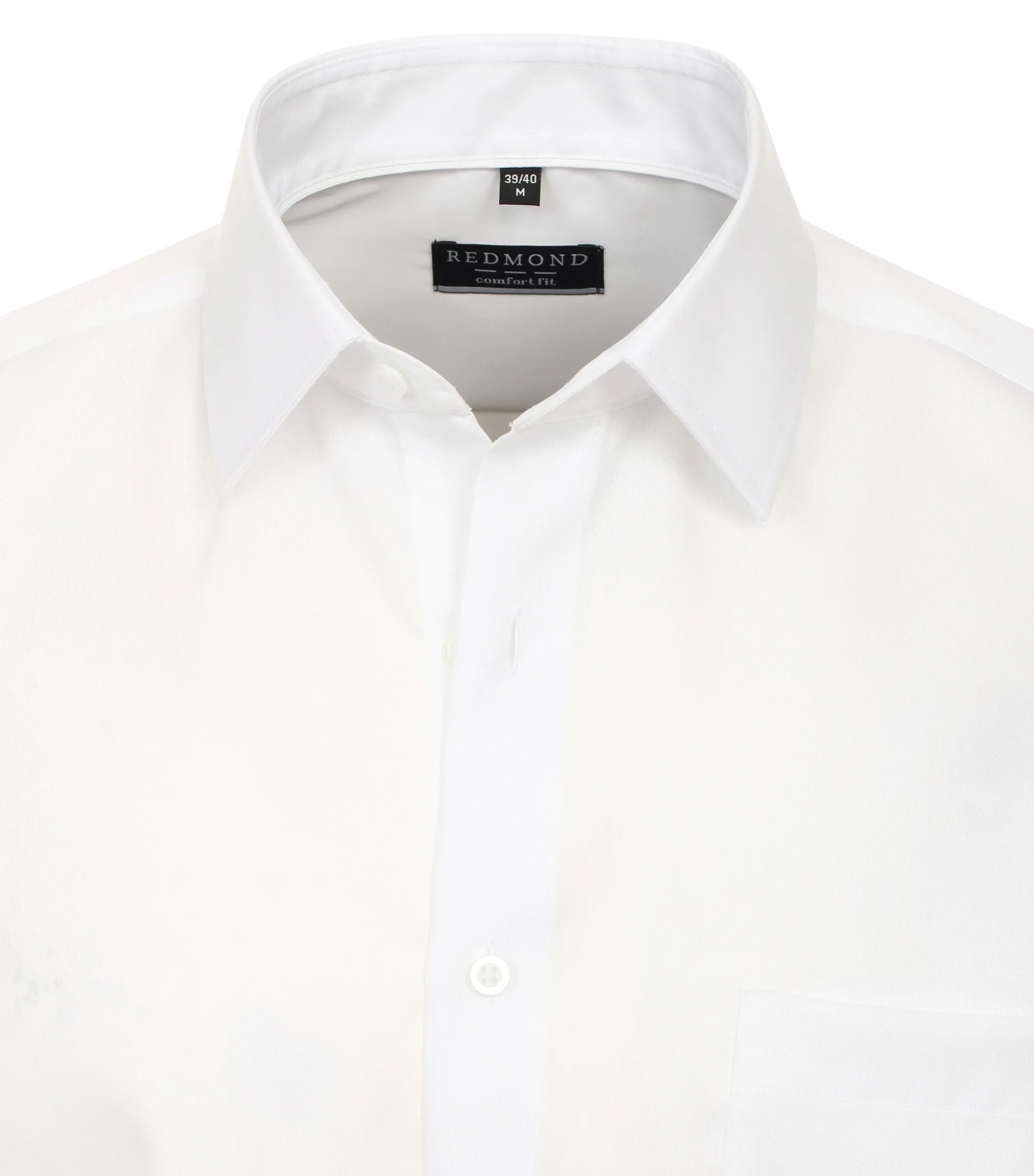 REDMOND Businesshemd in Weiss - 100 % Baumwolle - Ansicht 3