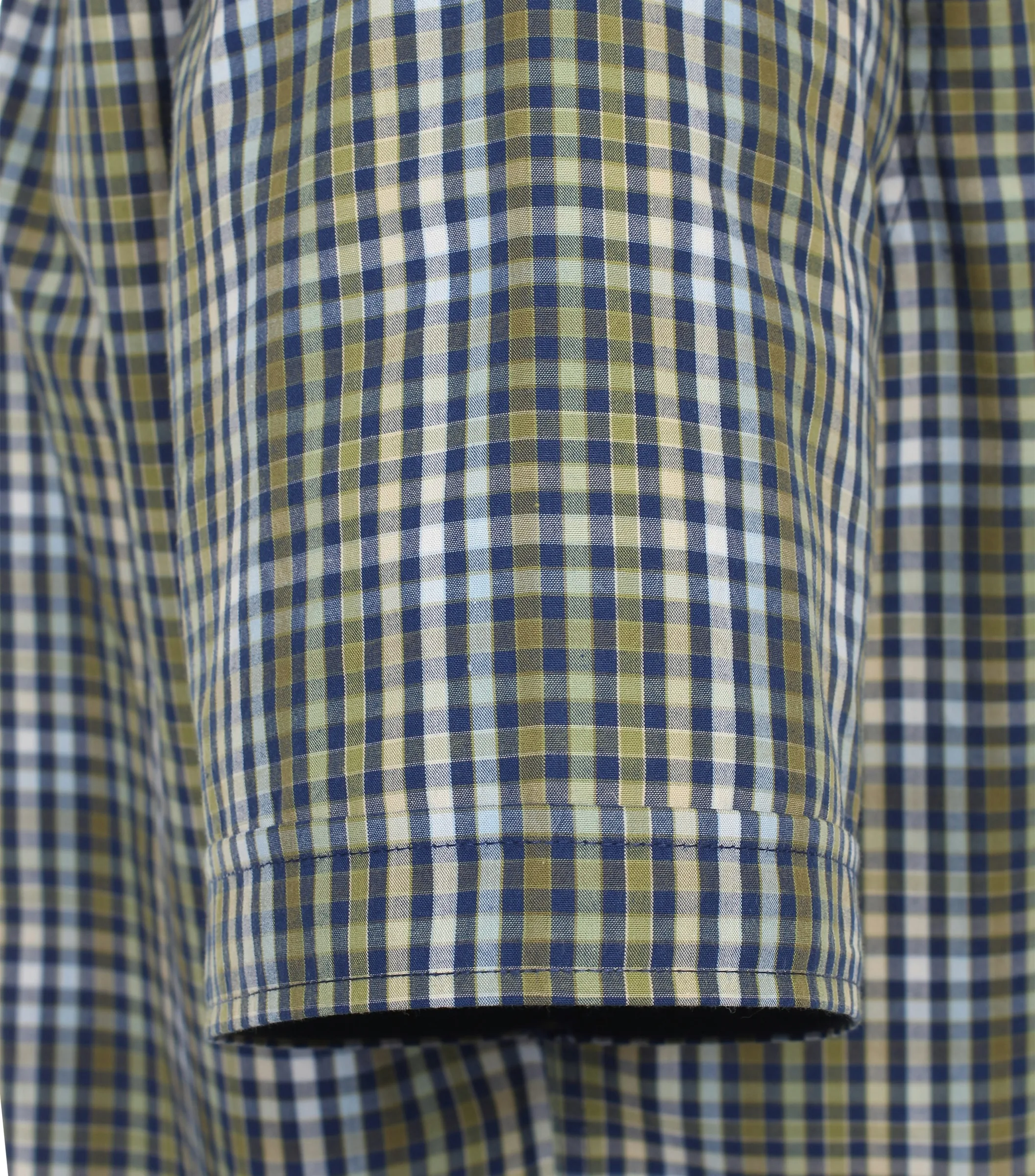 REDMOND Freizeithemd Kurzarm in Grün - 100 % Baumwolle - Ansicht 4