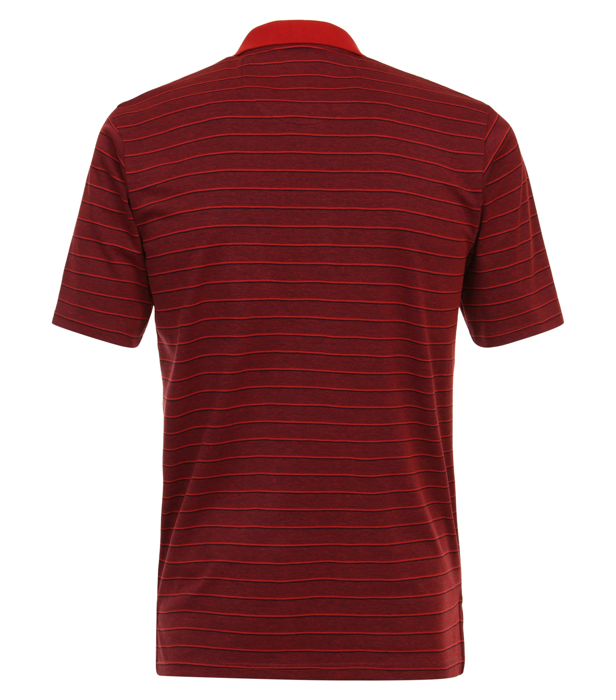 REDMOND Polo-Shirt in Rot - 50 % Baumwolle, 50 % Polyester - Ansicht 2