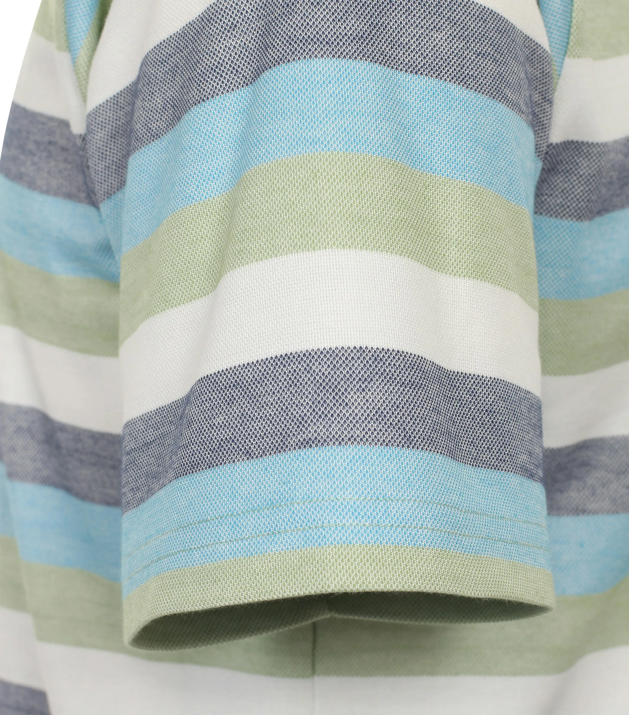 REDMOND Polo-Shirt in Grün - 50 % Baumwolle, 50 % Polyester - Ansicht 4