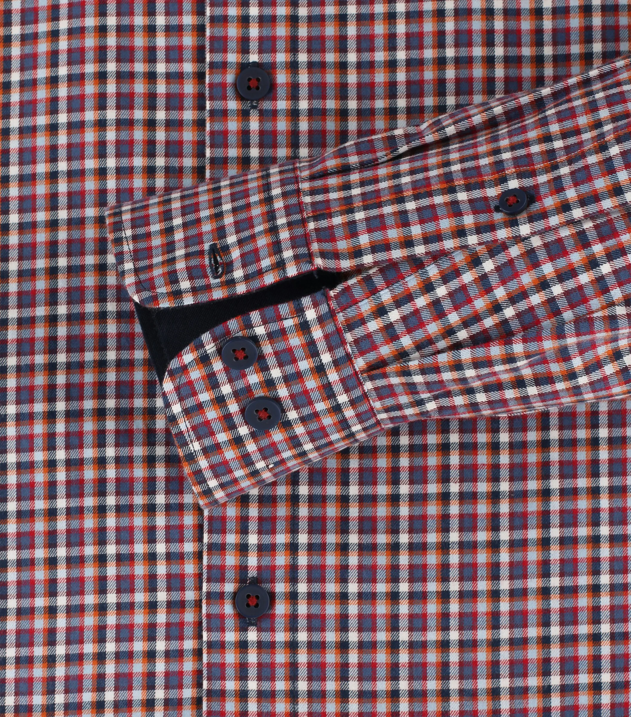 REDMOND Freizeithemd in Rot - 100 % Baumwolle - Ansicht 4