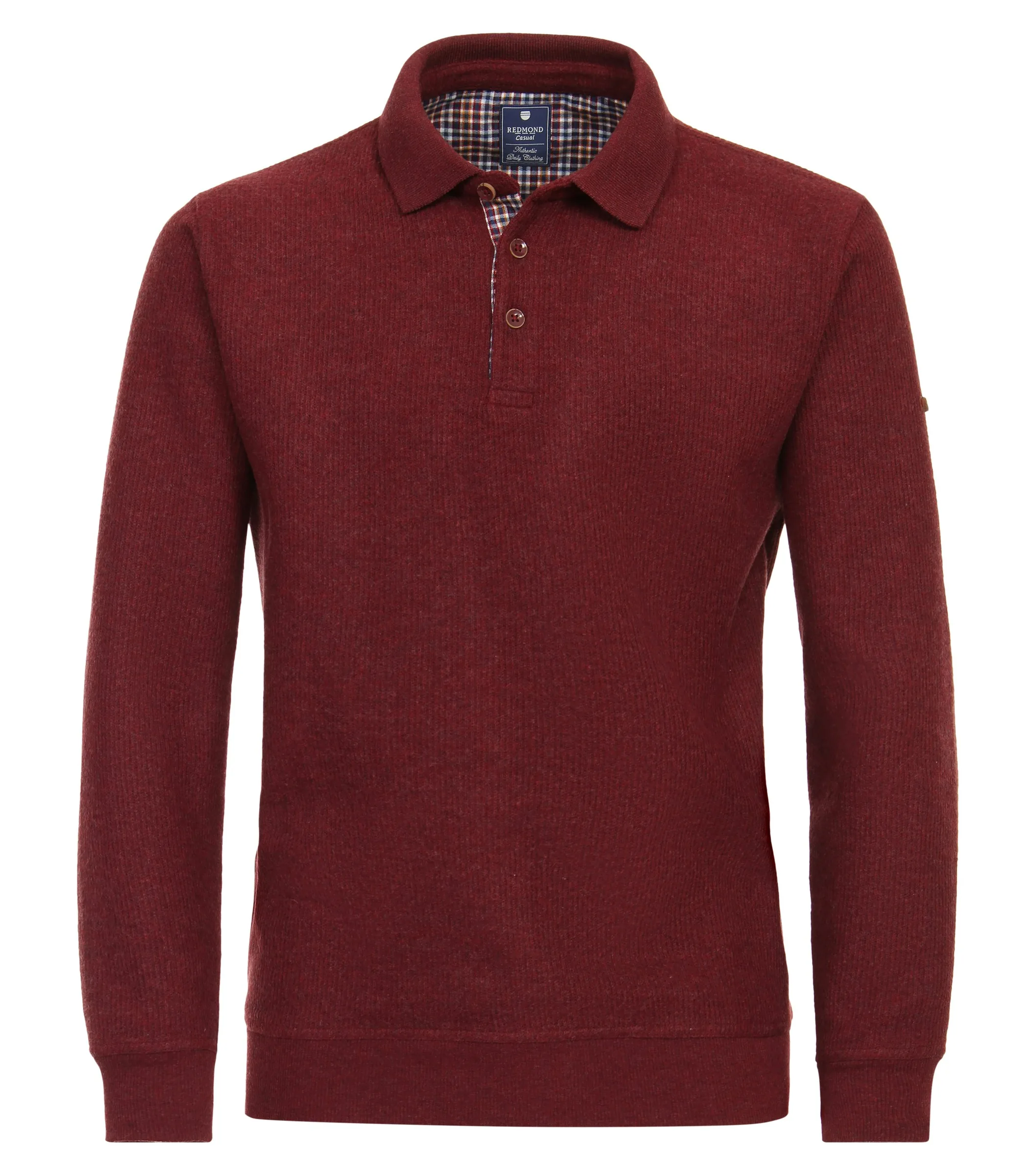 REDMOND Sweatshirt in Rot - 60 % Baumwolle, 40 % Polyester - Ansicht 1