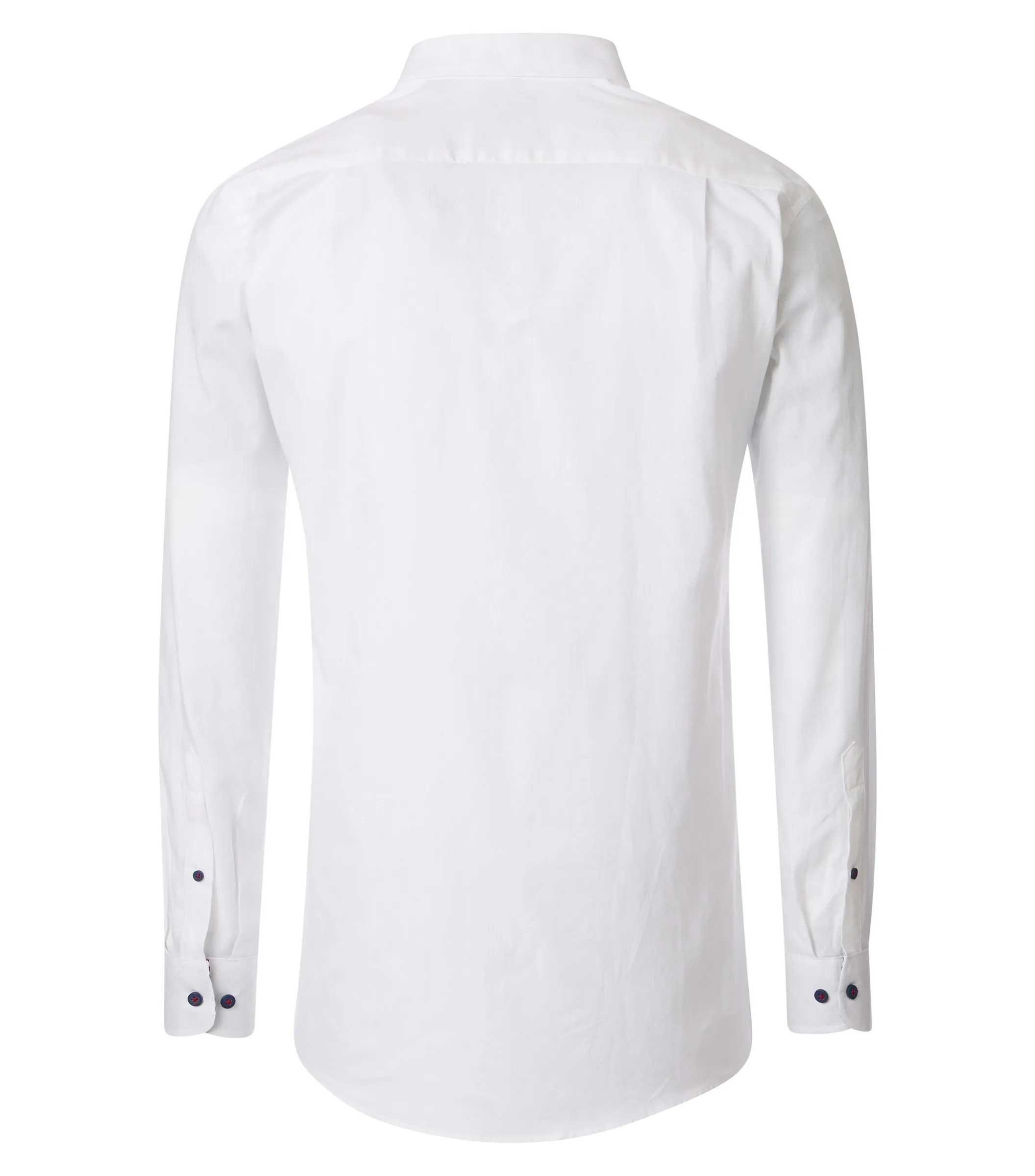 REDMOND Freizeithemd in Weiss - 100 % Baumwolle - Ansicht 2