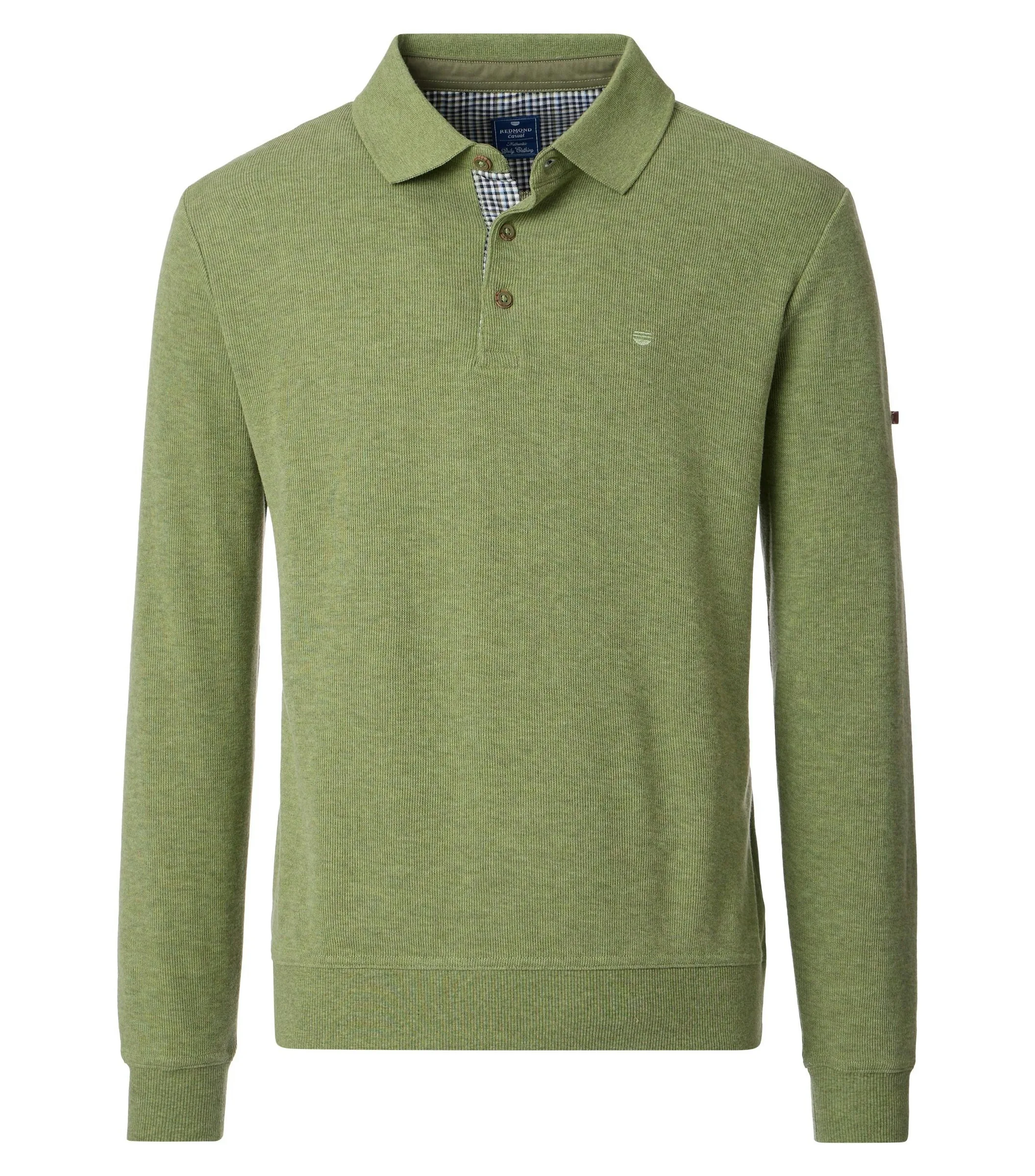REDMOND Sweatshirt in Grün - 60 % Baumwolle, 40 % Polyester - Ansicht 1
