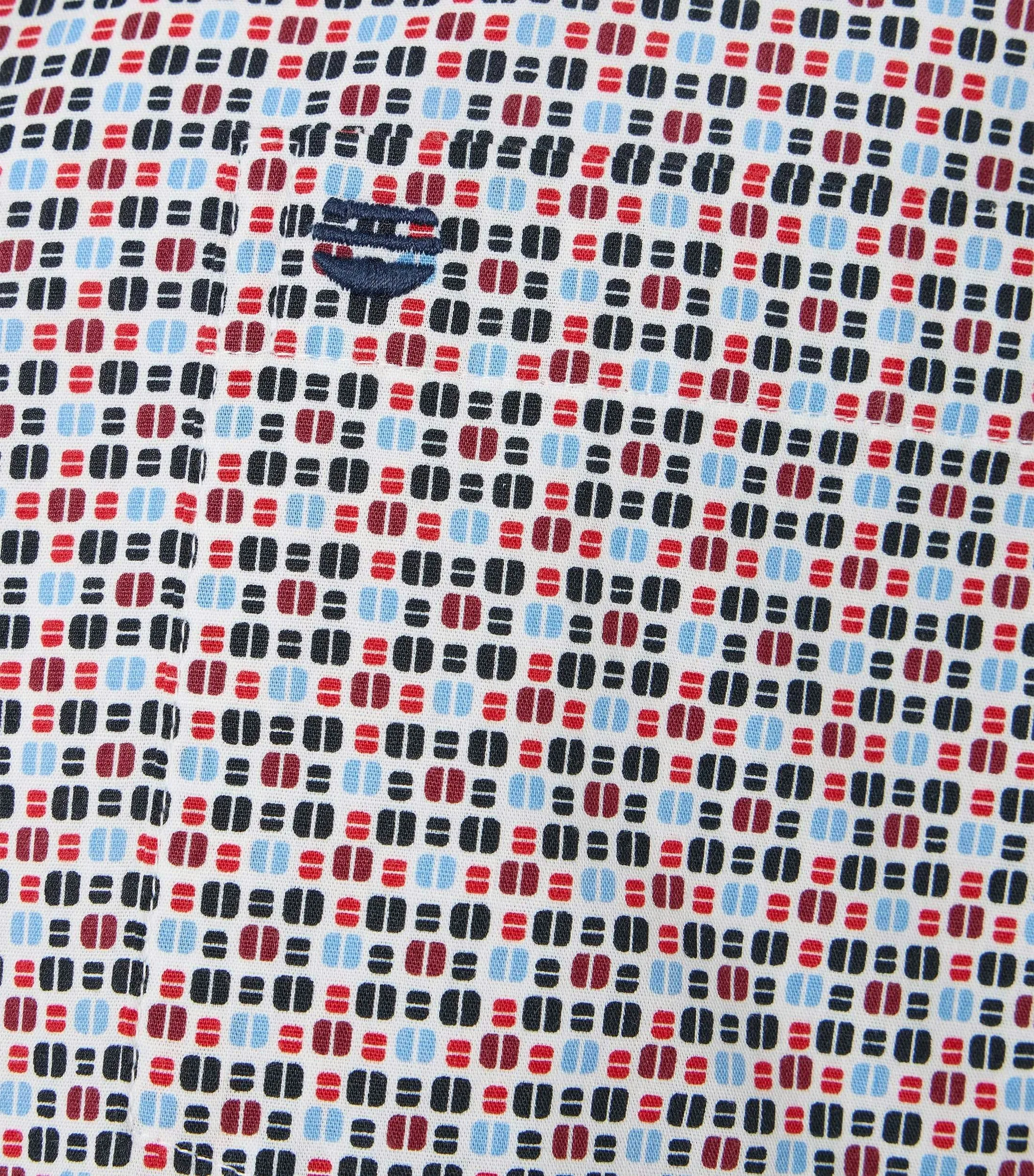 REDMOND Freizeithemd in Rot - 100 % Baumwolle - Ansicht 5