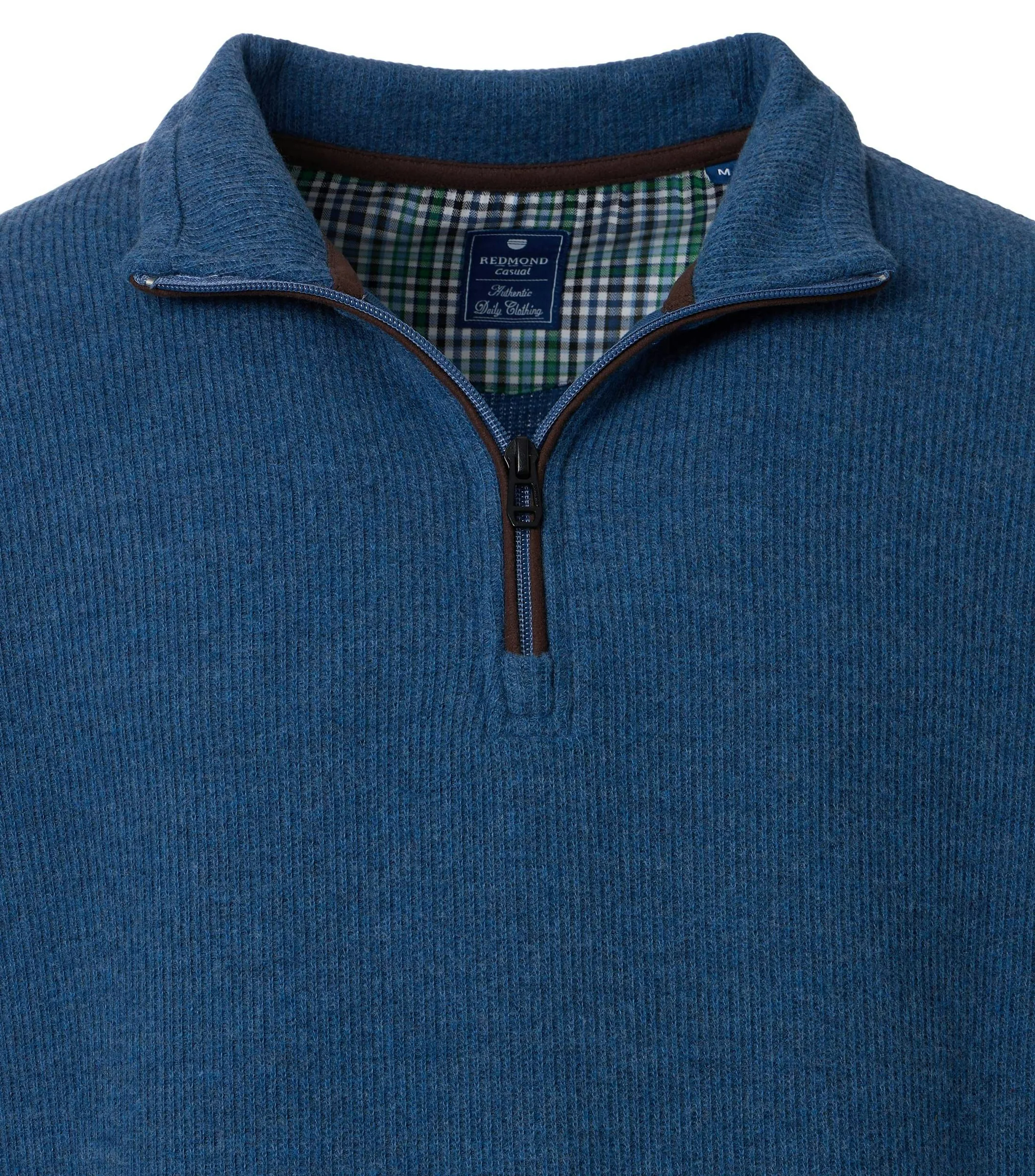REDMOND Sweatshirt in Blau - 60 % Baumwolle, 40 % Polyester - Ansicht 3