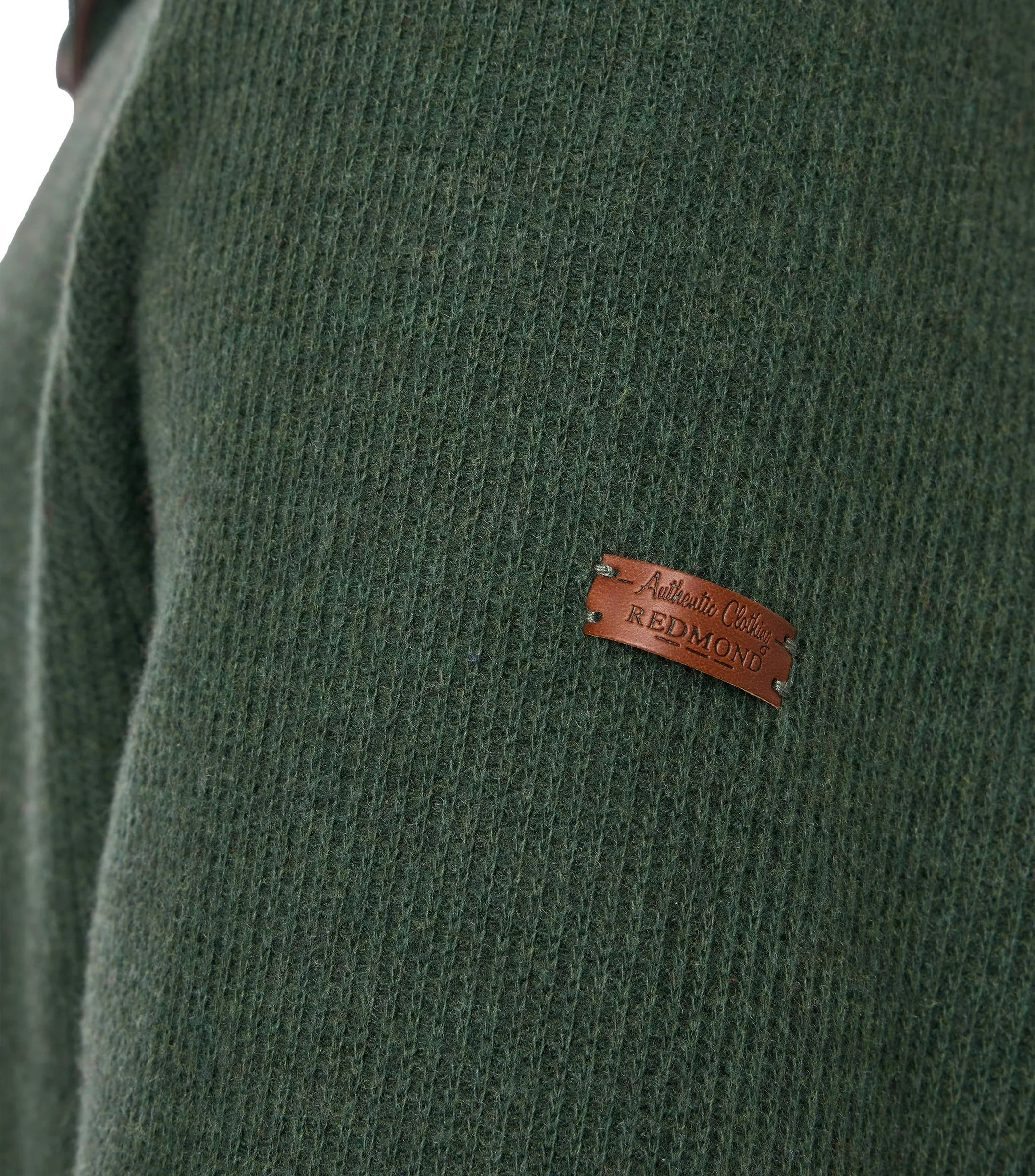 REDMOND Sweatshirt in Grün - 60 % Baumwolle, 40 % Polyester - Ansicht 4