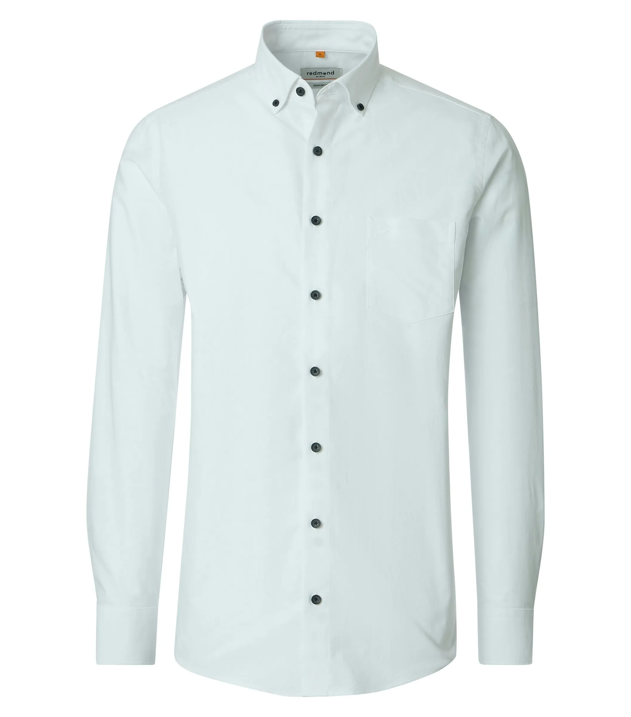 REDMOND Freizeithemd in Weiss - 100 % Baumwolle - Ansicht 1