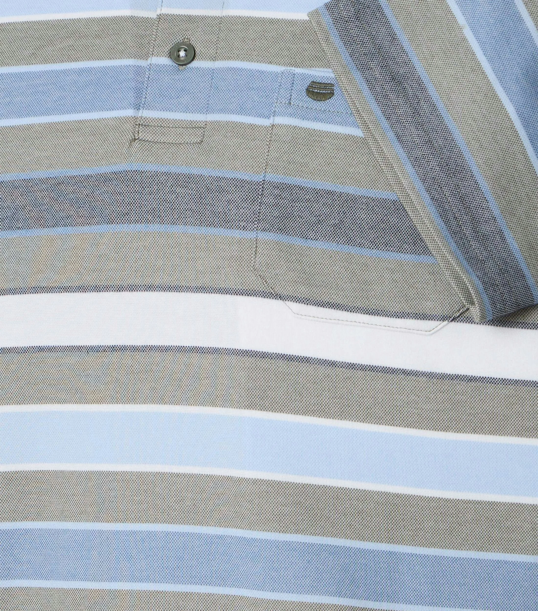 REDMOND Polo-Shirt in Grün - 50 % Baumwolle, 50 % Polyester - Ansicht 4