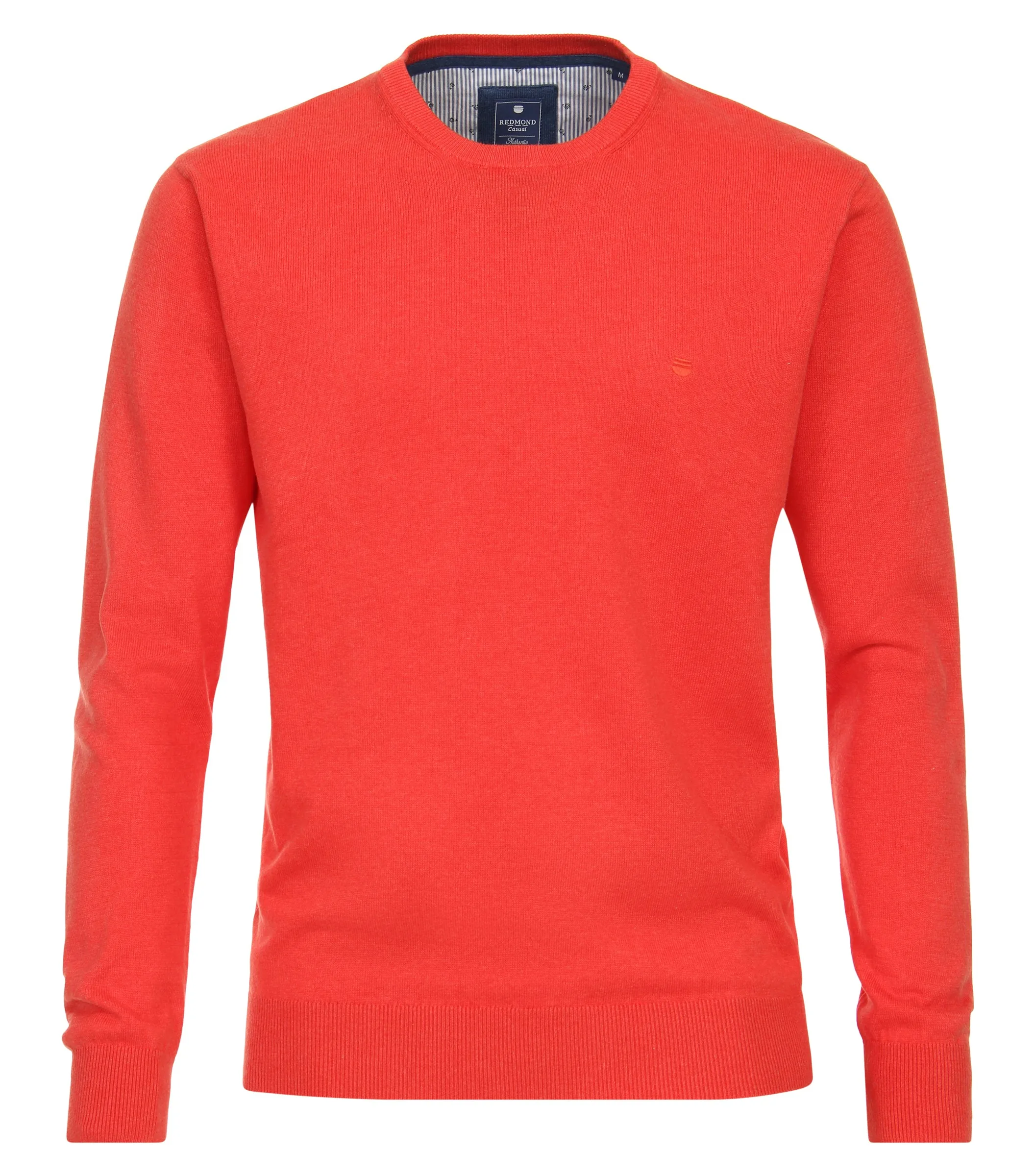 REDMOND Pullover in Rot - 100 % Baumwolle - Ansicht 1